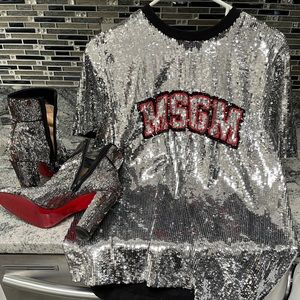 MSGM - Sequin Top